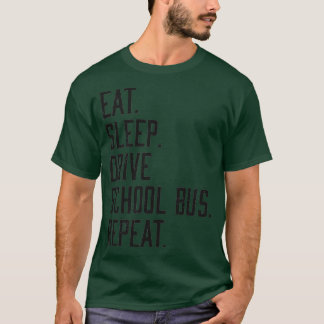 Eat Ssov Drive School Buss Funny Faculty T Shirt