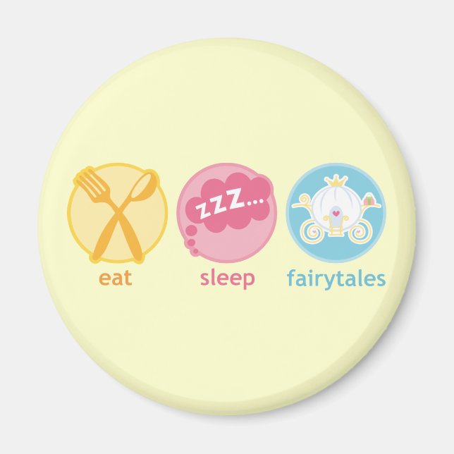 Eat Ssov Fairytales Fridge Magnet Gift (Framsidan)