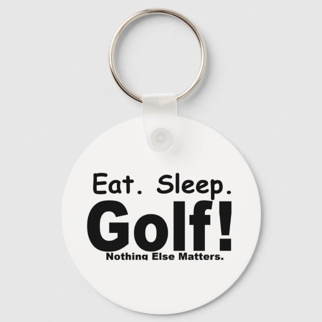 Eat Ssov Golf - ingenting annat Nyckelring (Framsida)