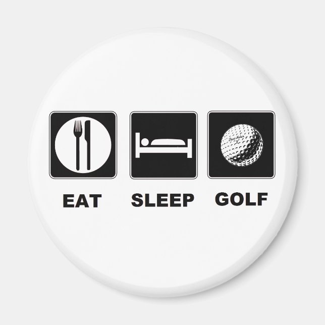Eat Ssov Golf Magnet (Framsidan)