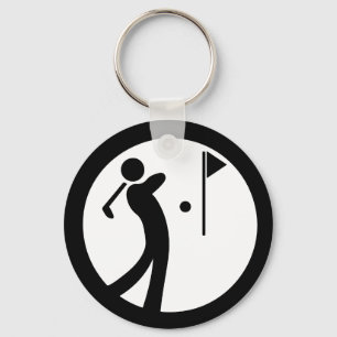 Eat Ssov Golf Nyckelring