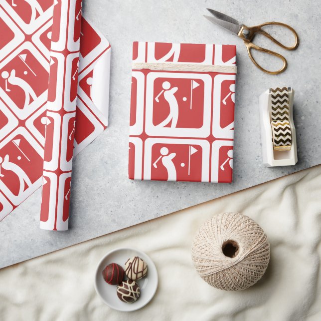 Eat Ssov Golf Presentpapper (Hantverk)