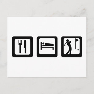 Eat Ssov Golf Vykort