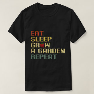 Eat Ssov Grow Garden Repeat Gamer T Shirt