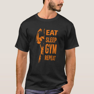 Eat Ssov Gym Repeat Workout T-Shirt