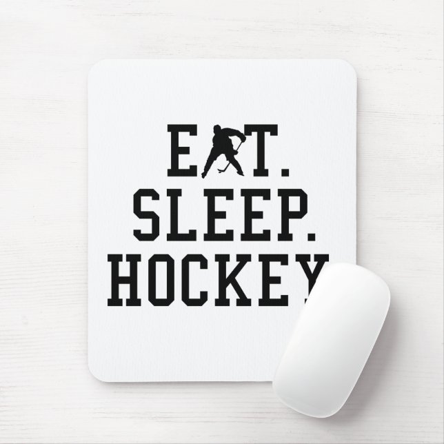 Eat Ssov Hockey - Hockey Älskare Musmatta (Med mus)