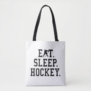 Eat Ssov Hockey - Hockey Älskare Tygkasse