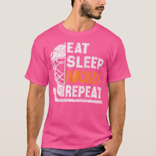 Eat Ssov Hockey Repea Youth in Vuxen Ice Hockey T Shirt
