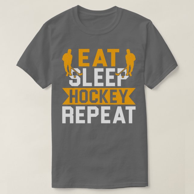 Eat Ssov Hockey Repeat Funny Hockey Älskare Gift T Shirt (Design framsida)