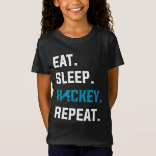 Eat Ssov Hockey Repeat Goalkeeper Goalie Player T Shirt