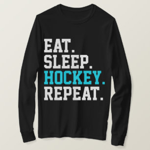 Eat Ssov Hockey Repeat -Hockey Älskare T Shirt