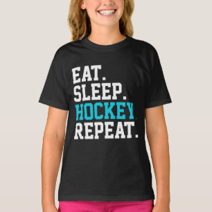 Eat Ssov Hockey Repeat -Hockey Älskare T Shirt
