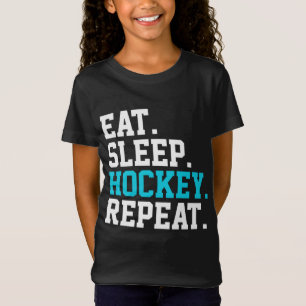 Eat Ssov Hockey Repeat -Hockey Älskare T Shirt