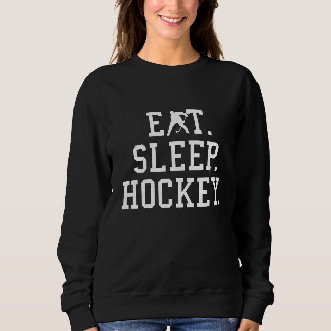  Eat Ssov Hockey    T Shirt (Framsida)