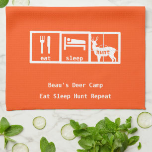 Eat Ssov Hunt Hjort Camp Kökshandduk