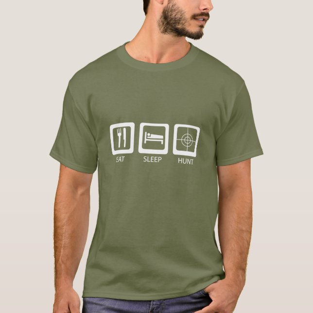 Eat Ssov Hunt Tee (Framsida)