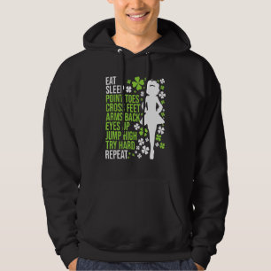 Eat Ssov Irish Dance Irish Dancer Ceili Reel Dan Hoodie