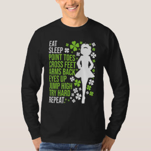 Eat Ssov Irish Dance Irish Dancer Ceili Reel Dan T Shirt