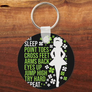 Eat Ssov Irish Dance Irish Dancer Ceili Reel Nyckelring