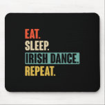 Eat Ssov Irish Dance Repeat - Retro Vintage Irish Musmatta<br><div class="desc">Eat Ssov Irish Dance Repeat - Retro Vintage Irish Dancing</div>