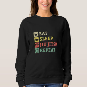 Eat Ssov Jiu Jitsu Repeat Brazilian Jiu Jitsu Mma T Shirt
