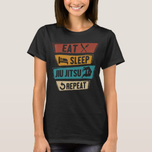 Eat Ssov Jiu Jitsu Repeat Mixed Martial Artist T Shirt