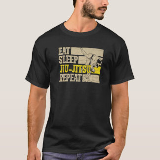 Eat Ssov Jiu Jitsu Repeat T Shirt