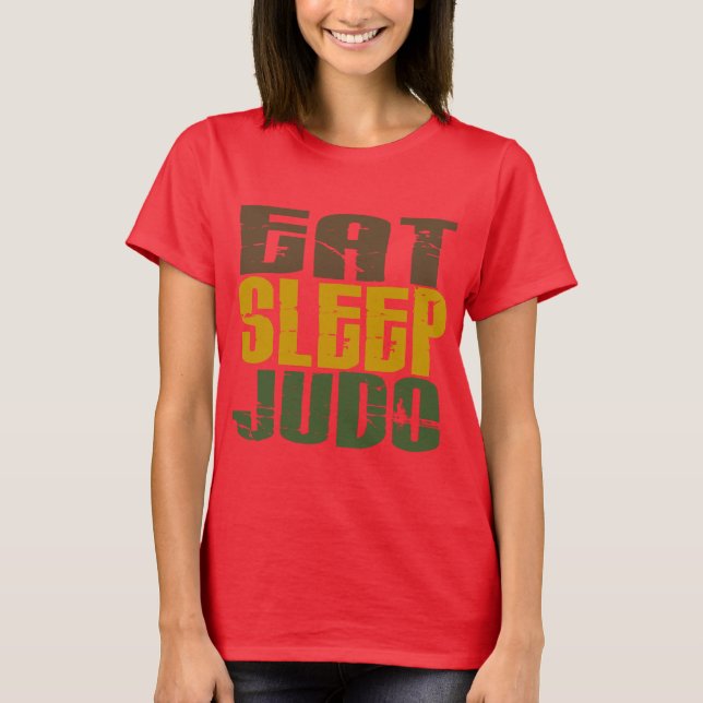 Eat Ssov Judo 1 Tee (Framsida)