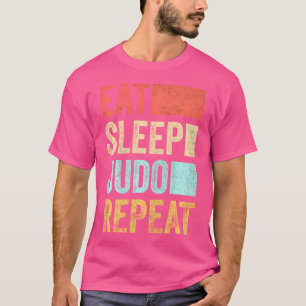 Eat Ssov Judo Repeat Manar Boys Judo T Shirt