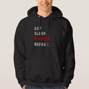 Eat Ssov K Pop Repeat Music Drama Sydkorea Hoodie