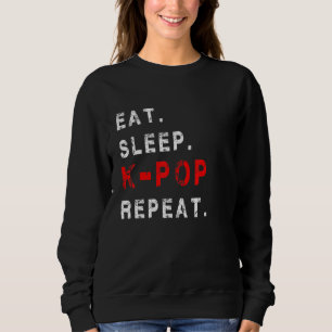 Eat Ssov K Pop Repeat Music Drama Sydkorea T Shirt