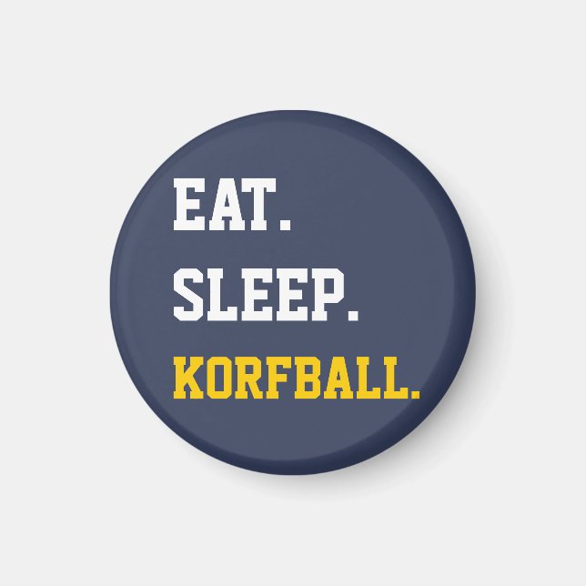 Eat Ssov Korfball Magnet (Framsidan)