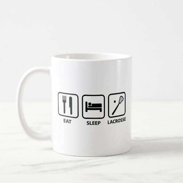 Eat Ssov Lacrosse Coffee Mugg (Vänster)
