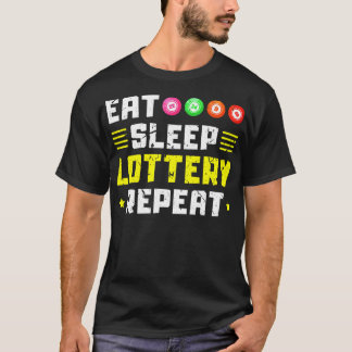 Eat Ssov Lottery Bingo T Shirt