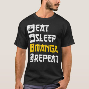 Eat Ssov Manga Repeat anime Japan säger Cosplay  T Shirt