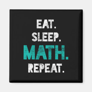 Eat Ssov Math Repeat Funny Math Teacher Gift Magnet