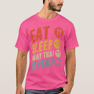 Eat Ssov Muay Thai Repeat Muay Thai T Shirt