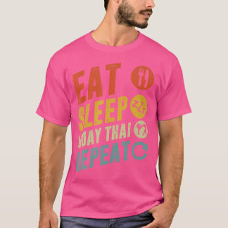 Eat Ssov Muay Thai Repeat Muay Thai T Shirt