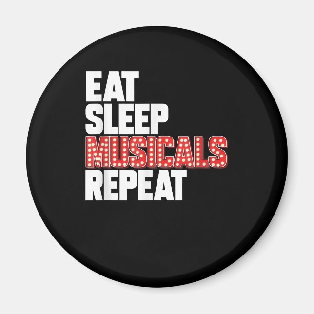 Eat Ssov Musicals Repeterar Broadway Actress Magnet (Framsidan)