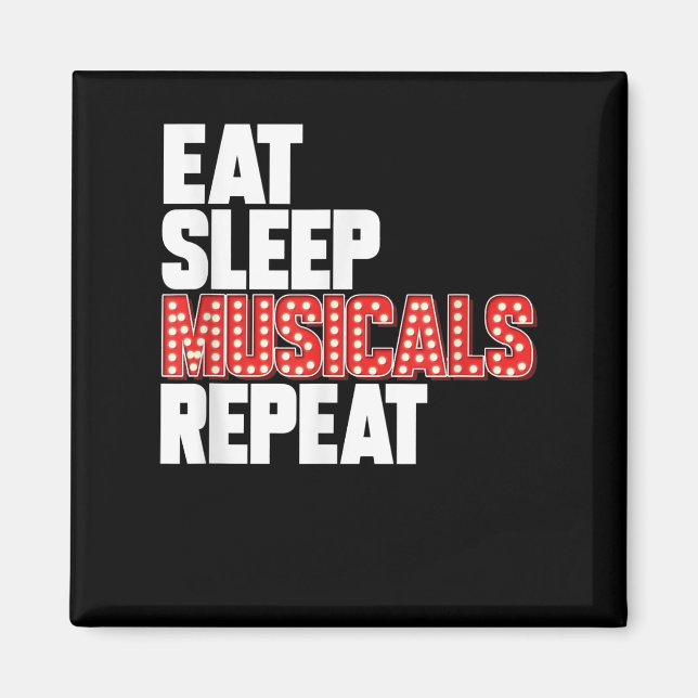 Eat Ssov Musicals Repeterar Broadway Actress Magnet (Framsidan)