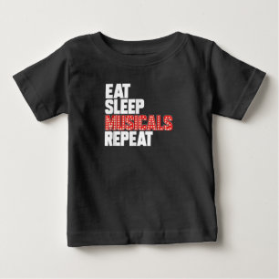 Eat Ssov Musicals Repeterar Broadway Actress T Shirt
