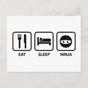 Eat Ssov Ninja Vykort
