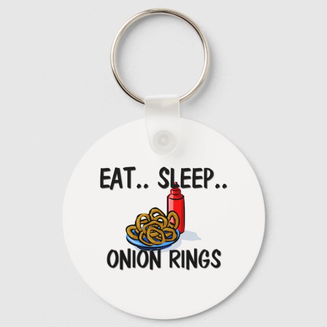 Eat Ssov ONION RINGAR Nyckelring (Framsida)