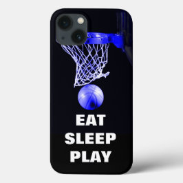 Eat Ssov Play Basketball Blue Black