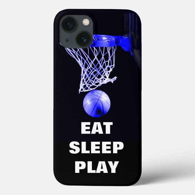 Eat Ssov Play Basketball Blue Black (Baksida)