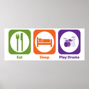 Eat Ssov Play Drums Poster
