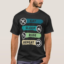 Eat Ssov Ride Repeat Motorcykel Funny Biker Rider
