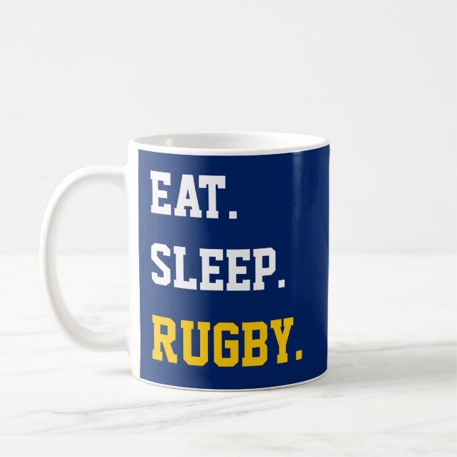 Eat Ssov rugby Kaffemugg (Vänster)