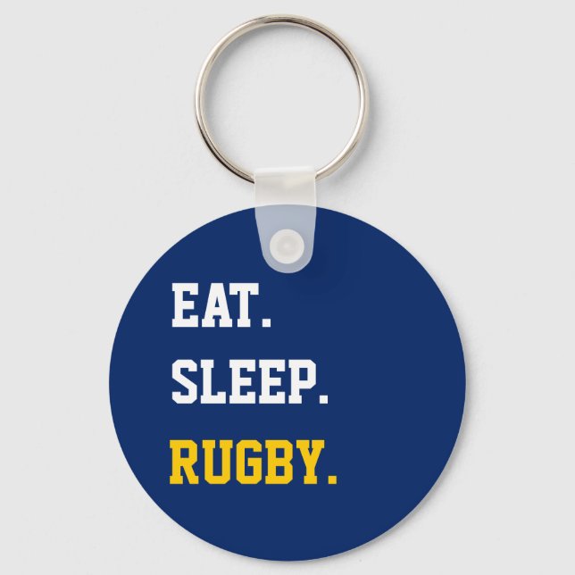 Eat Ssov Rugby Nyckelring (Framsida)