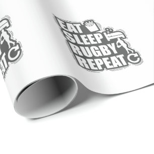 Eat Ssov Rugby Repeat Football Sport Presentpapper